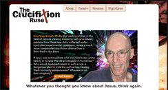 Desktop Screenshot of crucifixionruse.com